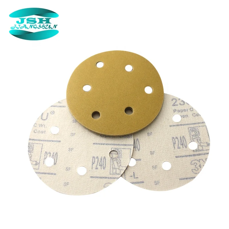 
3M 236U Abrasive Gold Sandpaper Sanding Disc 