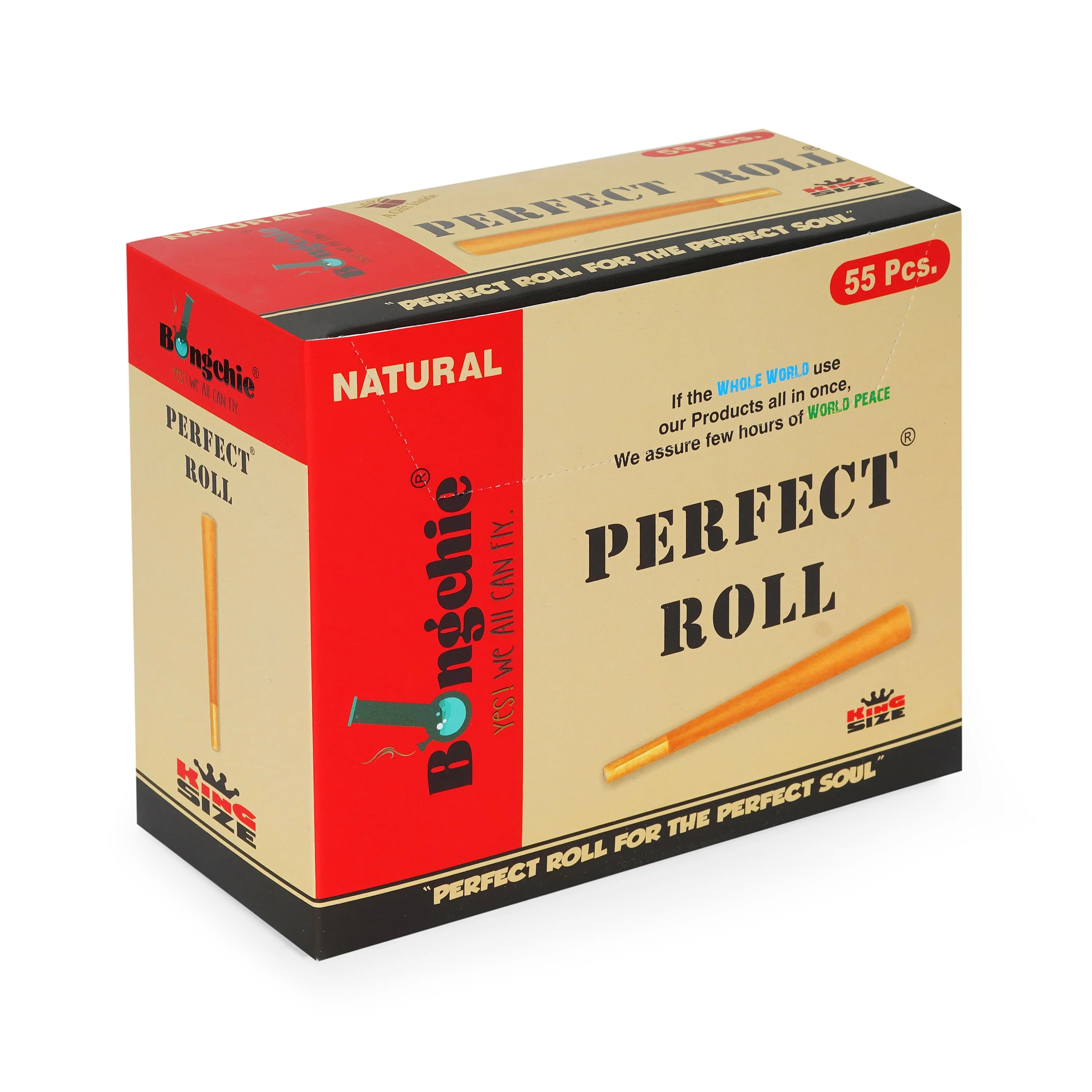 Good quality brown perfect roll for smoking exporter from india