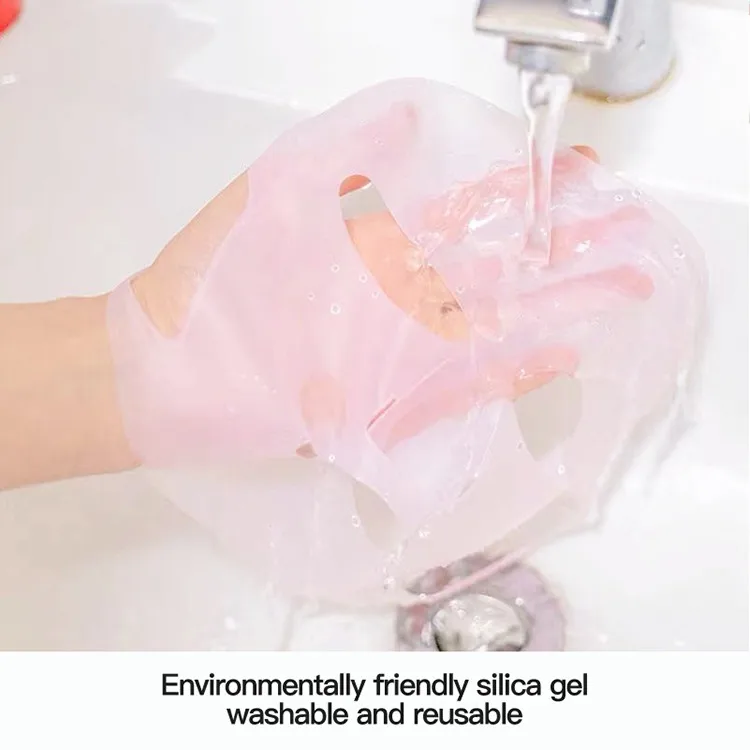 Wholesale Beauty Promotion Eco-friendly Reusable Silicone Facial Mask Face Cover