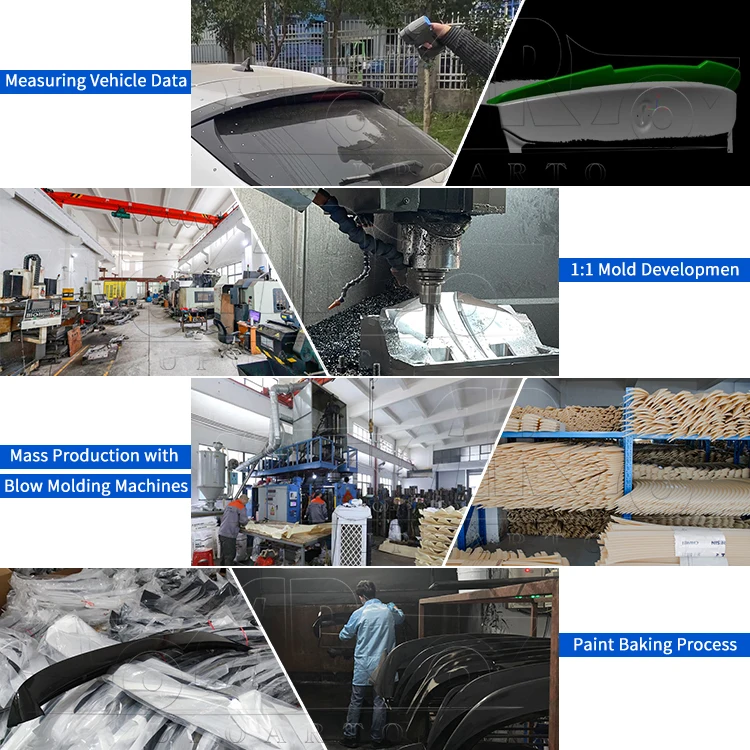 Exterior Accessories Include Rear Trunk Wing Roof Window Spoiler For Hyundai Sonata