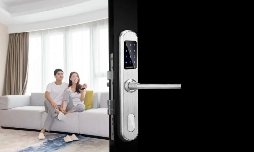 M1 CARD smart  door locks hot in GOODUM electronic lock factory