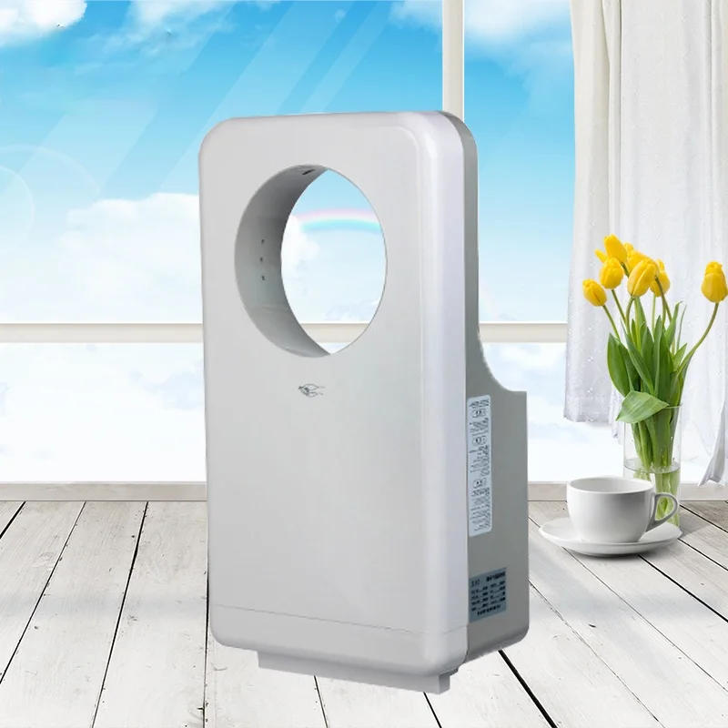 Hand washing automatic induction high speed hand dryer with annular jet type battery operated hand dryer