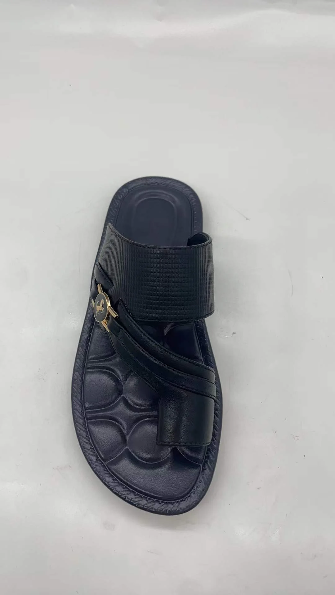 Hot selling Boys Arabic Comfortable Outdoor Footwear PU Slippers Sandals