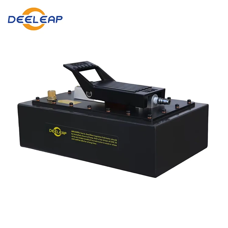 PAS17 Maintenance Tools Pneumatic Foot Pedal Hydraulics Pumps Single-Acting Air Powered Hydraulic Pump for Various Applications