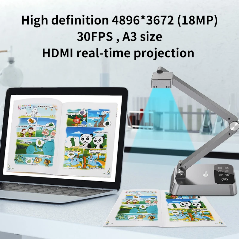 A3 hd Visual presenter Visualizer Educational Equipment