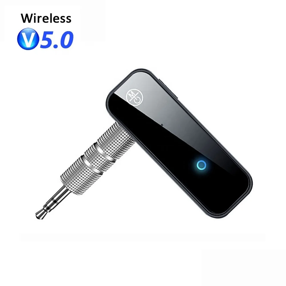 Портативный беспроводной приемник Bluetooth 5 0 2 в 1 с разъемом 3
