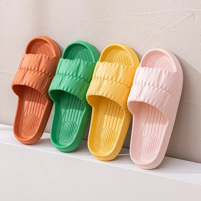 Manufacturer  Lady Slides flat EVA women summer slippers summer bathroom soft sole non-slip beach slippers