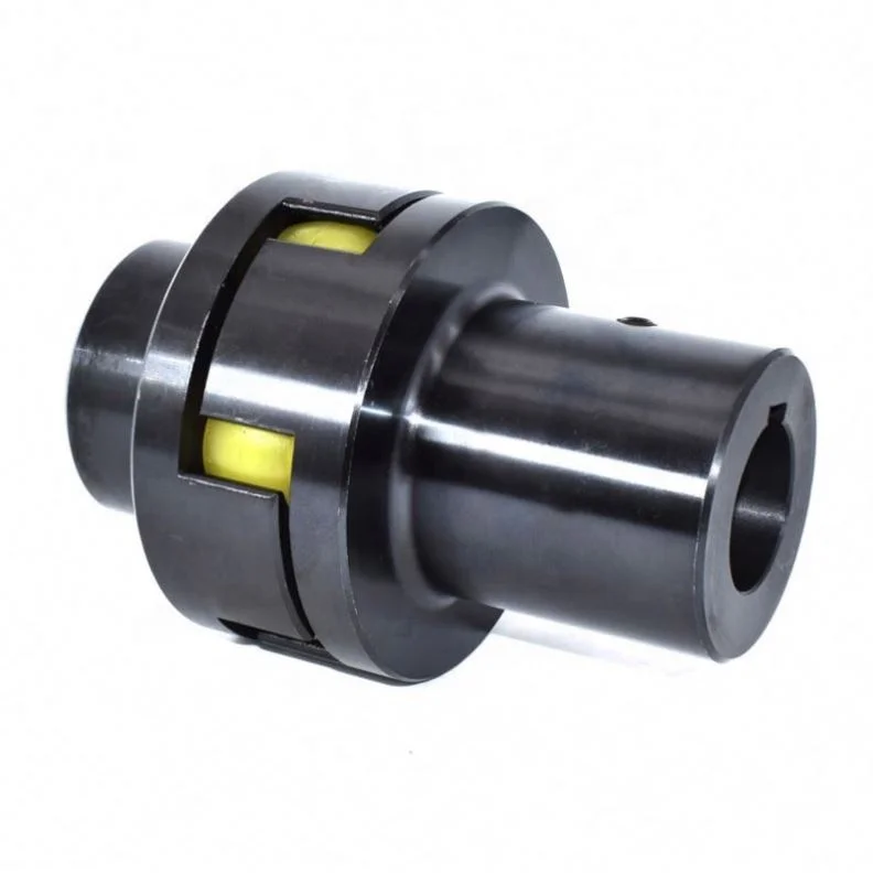 ML Flexible Coupling Flexible Pump Rubber Coupler Plum Blossom shaft couplings with steps shaft bore size can be customized