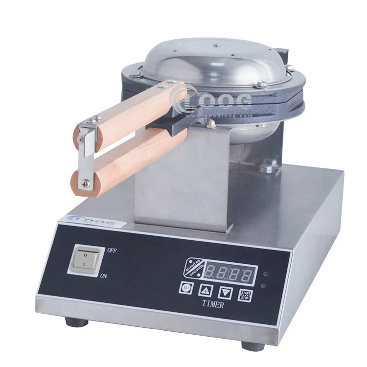 Commercial Bubble Egg Waffle Maker Computer Board HK Bubble Waffle Machine