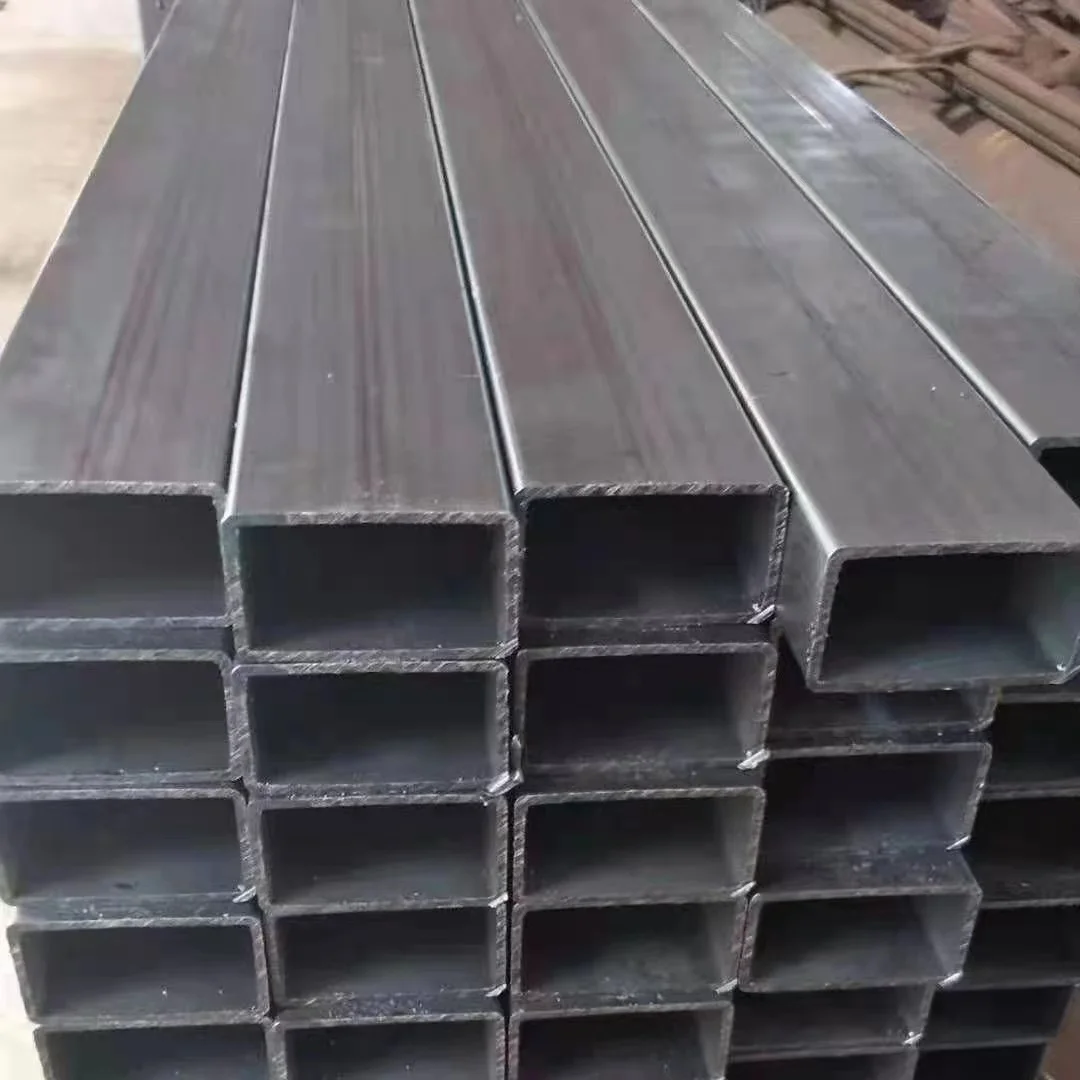 square tube rectangular carbon steel tube RHS  hollow Custom rectangular square tube section galvanized steel pipe