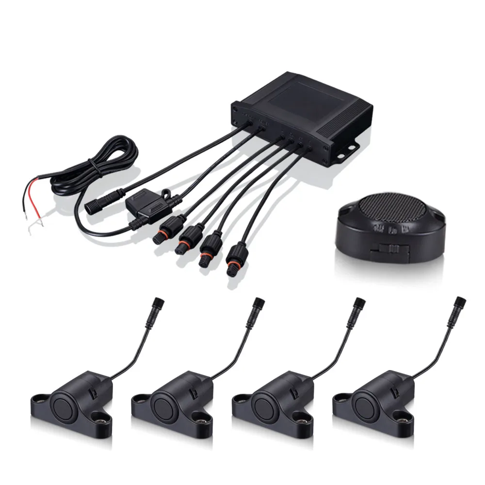 waterproof IP69k Outside mounted forklift truck radar SENSOR system 2 years warranty