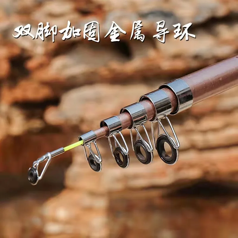 2usd sea rod wholesale high quality fiberglass sea rod telescopic saltwater fishing rod