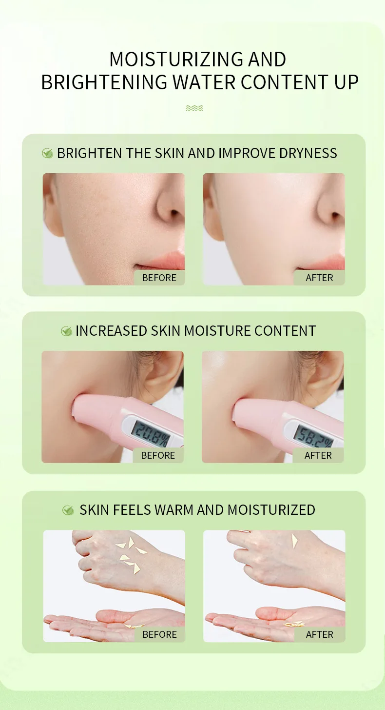 Green Tea Panthenol Soothing Moisturizing Sensitive Acne-Prone UV Irritated Skin Daily Korean Skin Care for Men and Women