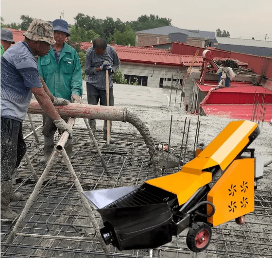 Tuomei Hot sale Static Spider Boom Line Pump Construction Work Portable Diesel Trailer-Mounted Concrete Pump