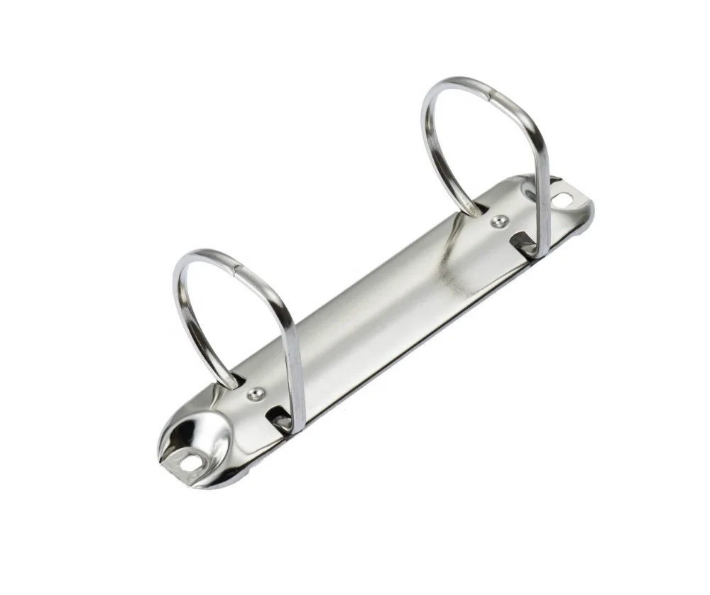 
metal 2 ring mechanism for file folder 