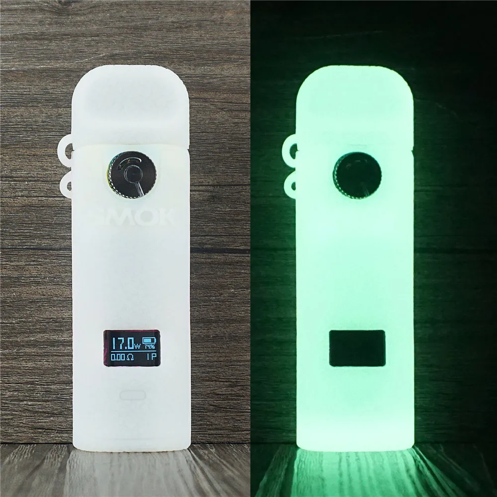 Модные 6 видов цветов Чехлы для электронных сигарет Smok Ново 4 силиконовый чехол защитный Аксессуары