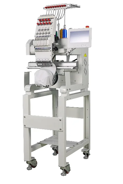 Yinghe 9 needles one head two head high quality embroidery machines high speed computer sewing embroidery machine