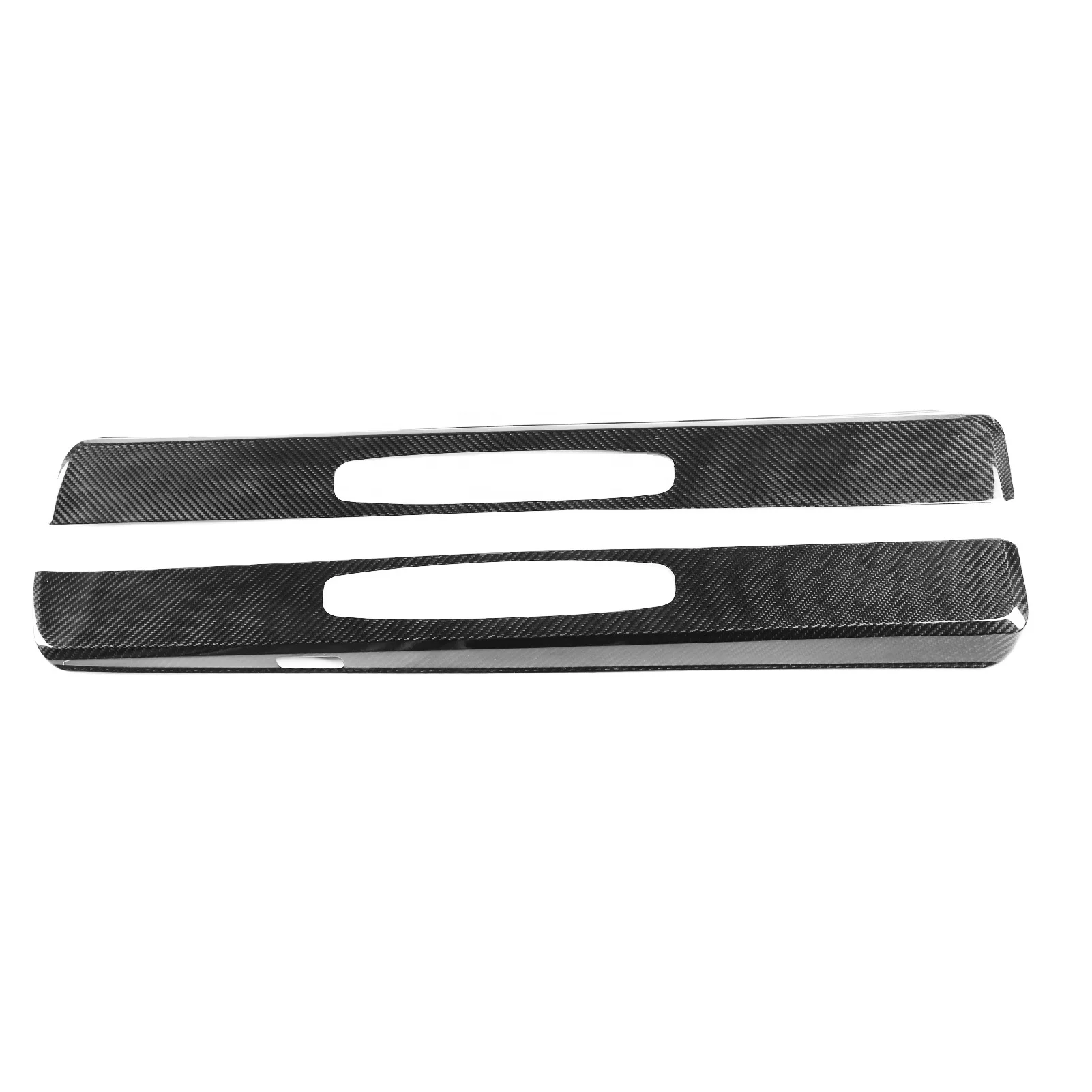 real dry carbon fiber car exterior door sill threshold for Porsche 718 911