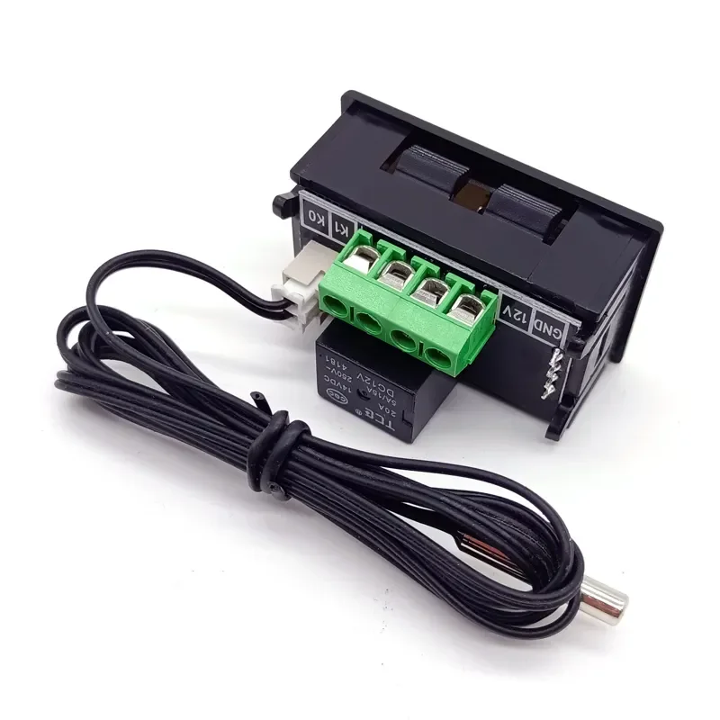 W1209 W1209WK DC12V Small Temperature Controller Hennight Temperature 24V Training Box Temperature Control Switch W2809 W1209C