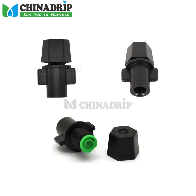 Greenhouse Irrigation 4 Way Fogger Garden Nozzle Micro Spray Stake Drip for Other Watering & Irrigation System