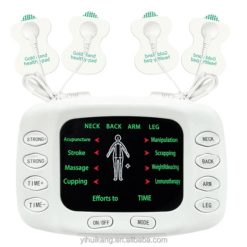 Tens Acupuncture Electronic Pulse Massager EMS Muscle Stimulator Meridian Physiotherapy Apparatus Massager Full Body Relax