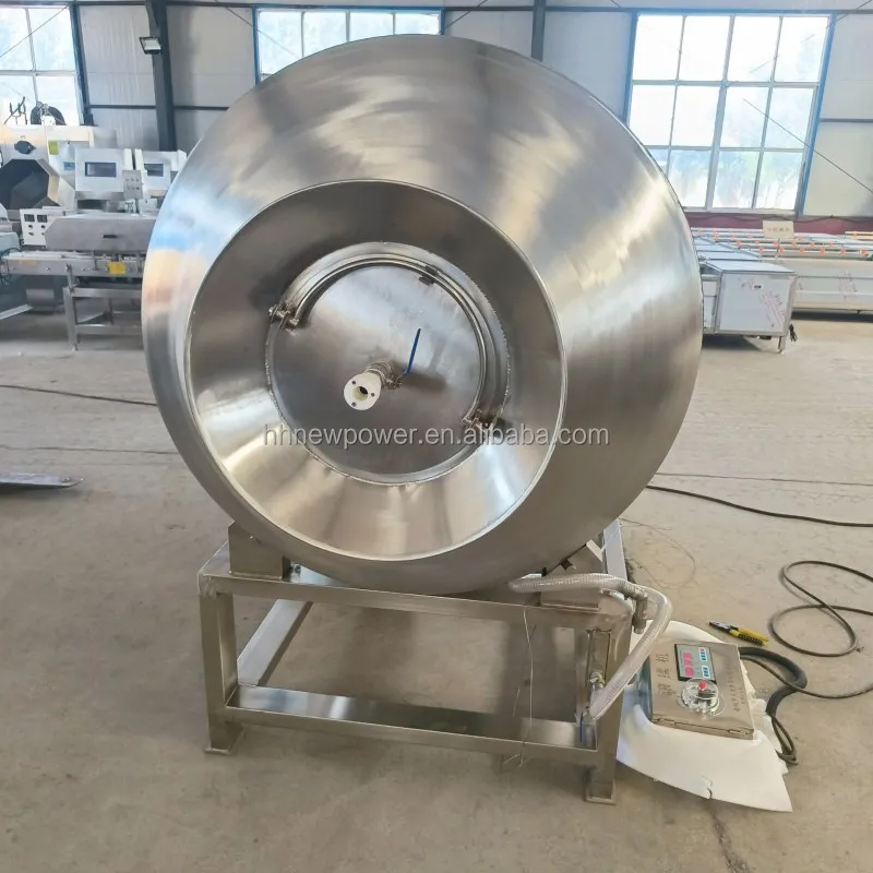Automatic Vacuum Salt Beef Massage Tumbler Marinating Machine Vacuum Meat Tumbling Machine Fish Meat Vacuum Tumbler