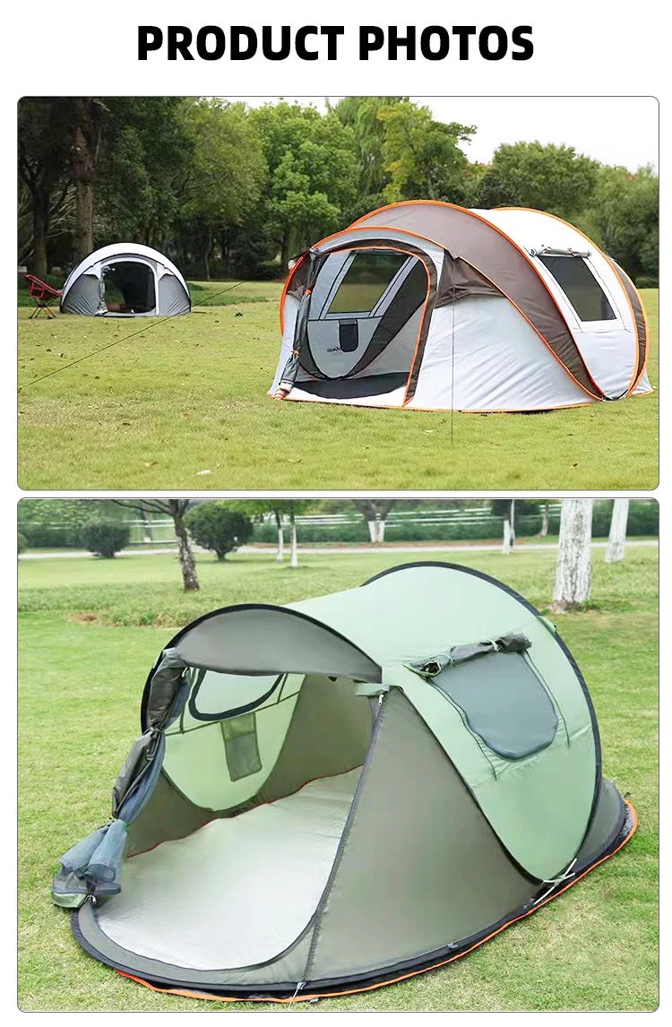 Portable Tent Outdoor Family Friend Party Tent Camping Instant Easy Setup
