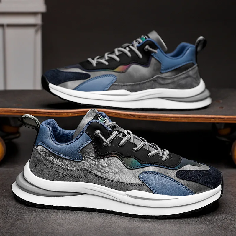 2024 Custom Logos Four Seasons Lining Material Textile Sports Shoes For Men New Styles Sneakers