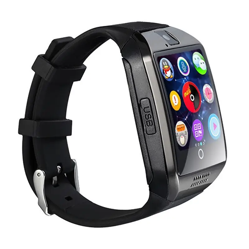 Wholesale Smart Watch Q18 With Camera SIM TF Card Slot Fitness Activity Tracker Sport Watch For Android