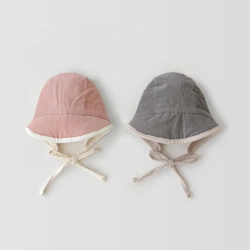
ChengXi Baby vest warm clothing set belt hat and cotton small vest female baby dressed outside baby reversible vest 