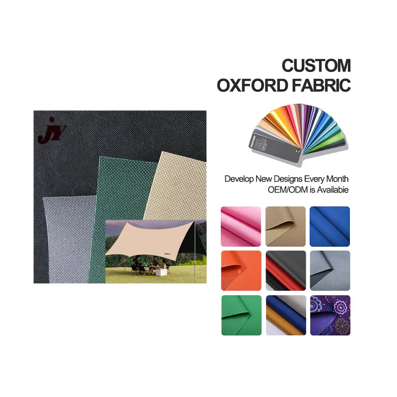 Free Sample 100% Polyester 300d Waterproof Oxford Fabric 400gsm For Bag