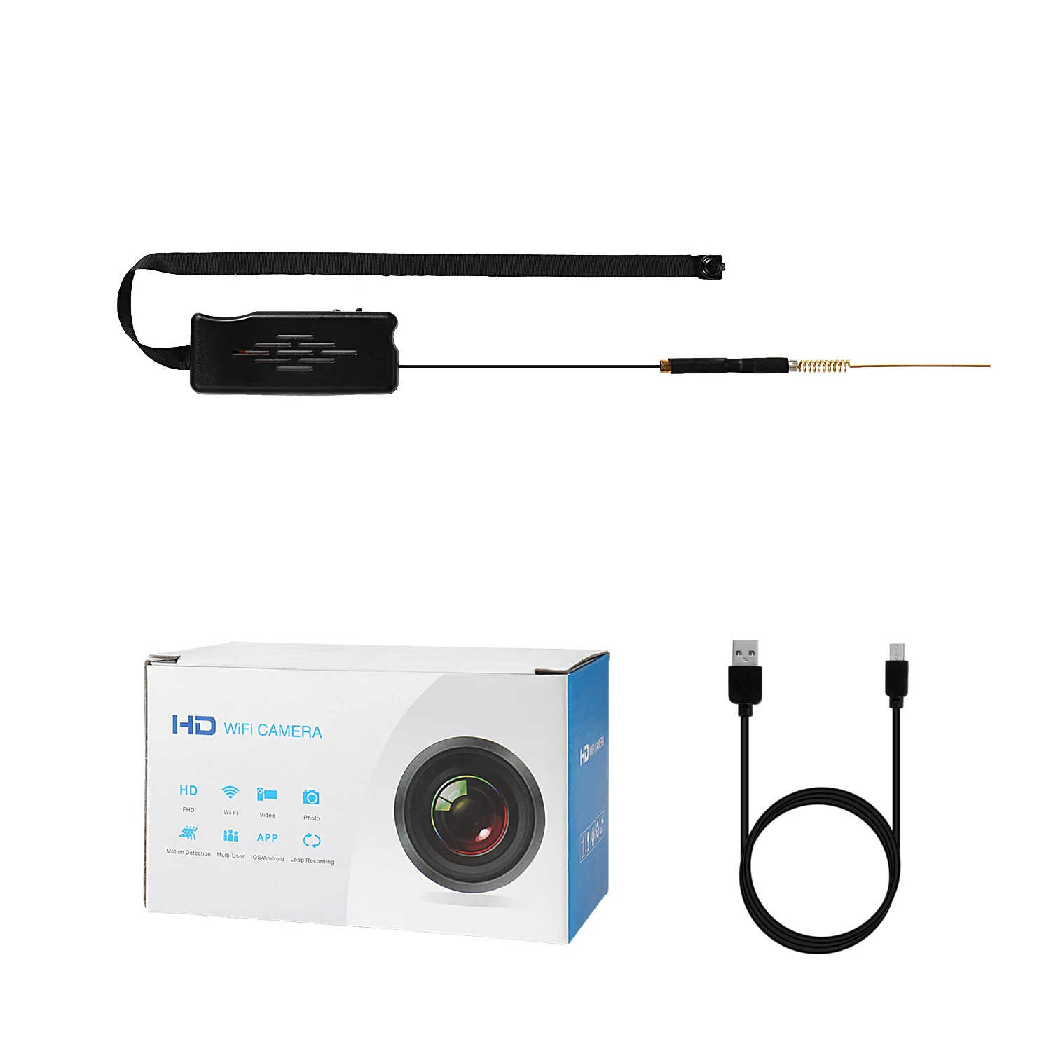 Беспроводная скрытая камера WiFi мини-камера HD 1080P DIY WIFI мини-камера для дома