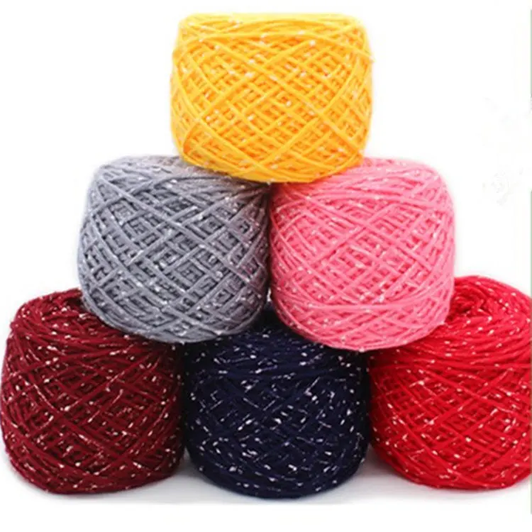 Popular Snow Fleece Scarf Line Coarse Wool Hand-knitted Cotton Thread Mohair Multi-strand Lover Cotton