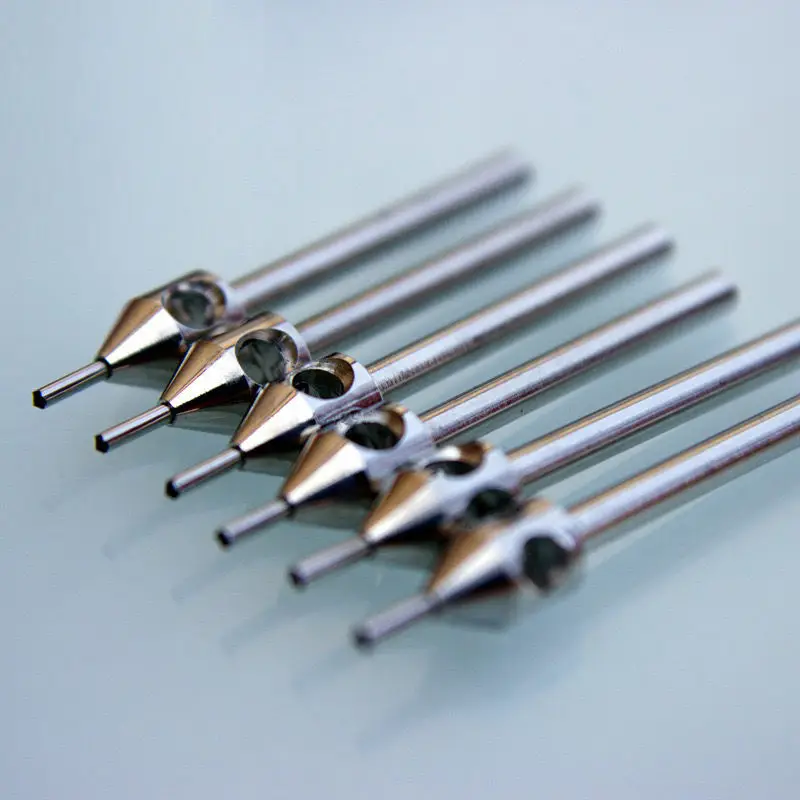 High Precision 0.8 MM 0.9 1.0 Metal Stainless Steel Fue Punch Needle for Hair Transplant