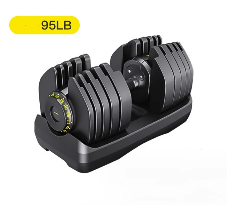 Fitness equipment smart adjustable dumbbells Automatic and fast adjustable weight dumbbells for men and women