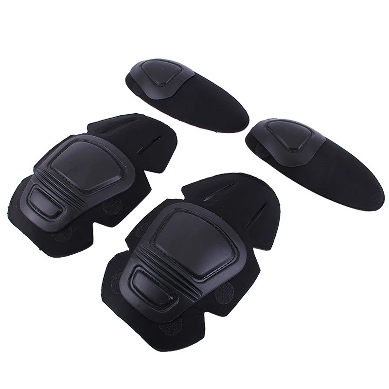 
 Военный Тактический комплект g2 g3 лягушка наколенники и поддержка локтя для пейнтбола страйкбола наколенник протектор колена с интерполированным покрытием  