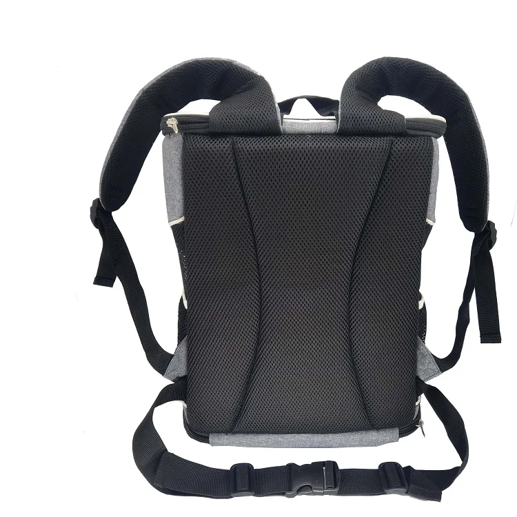 Рюкзак, сумка для домашних животных, серый Рюкзак из ПВХ для переноски кошек и собак