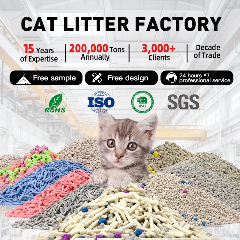 Factory Wholesale Natural Cedar Flash Deal Odor Control Freshness Stripe Shape Super Light Structure Tofu Cat Litter