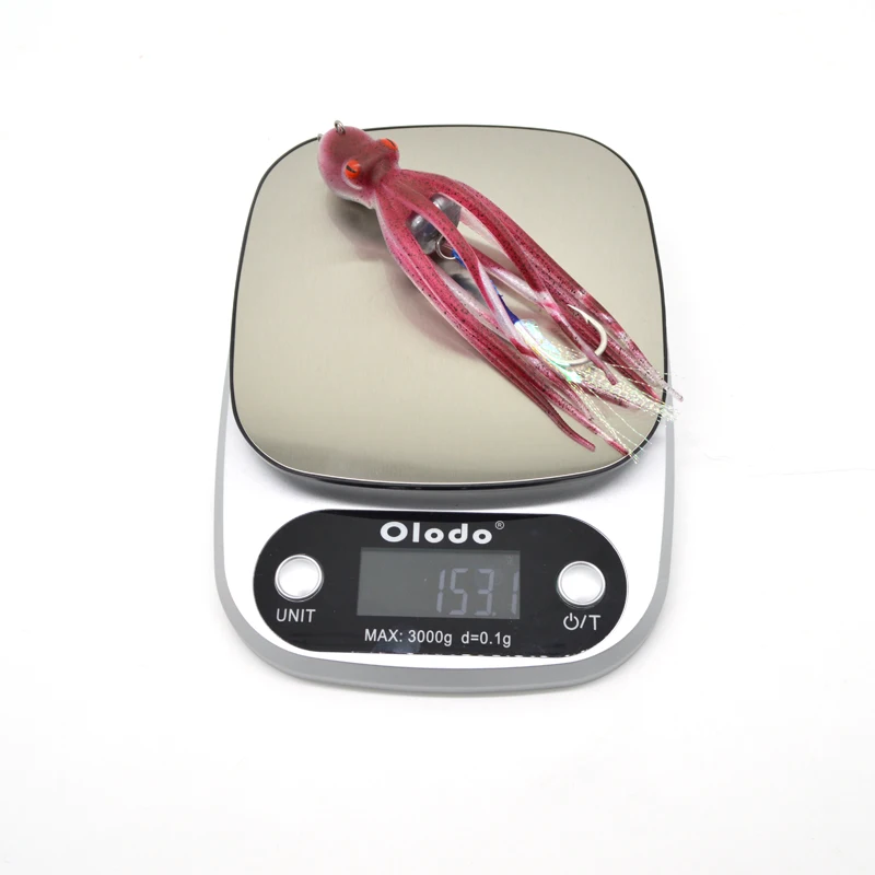 15cm 20cm Rubber Squid Skirts Octopus Soft Fishing Lures Luminous Baits Squid Jigs Hooks Squidjig Fishing Lure