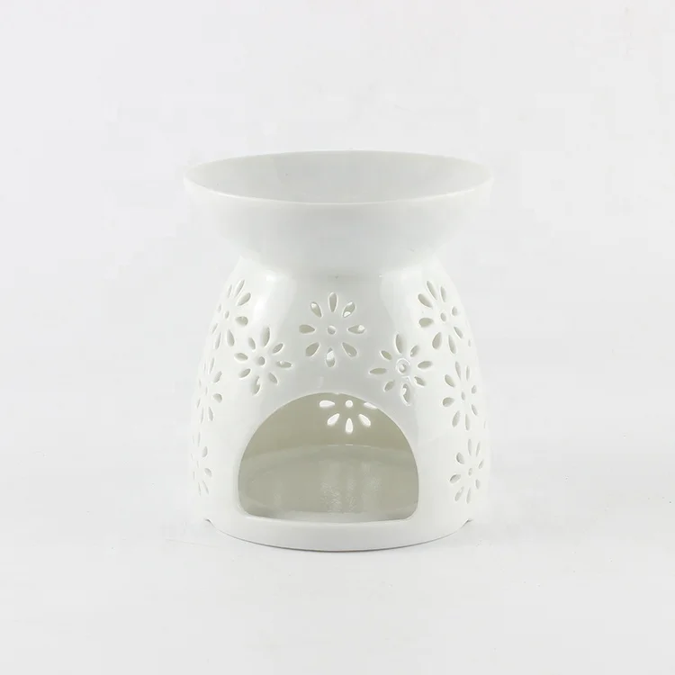 Christmas Tealight Holder Incense Burners Oil Pottery Ceramic Wax Warmer Melt