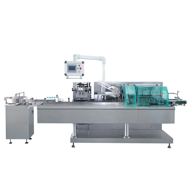 DZH-120 carton/min Capacity Automatic Carton Box Packing Machine Cartoning Machine For Plastic Bottle