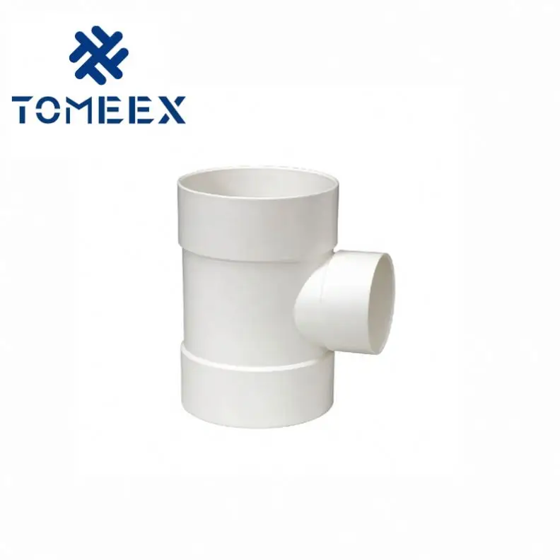 Pvc Water And Furniture Connectors T Shaped Fit For Line Ducting Hose Indoor Garden Type Tee Pipe Fittings