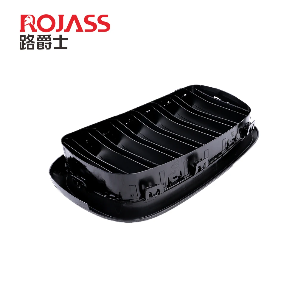 51712334708 For BMW X5 Series F16 F15 Front Kidney Shadow Line silver chrome Grille Front Bumper Grille Left