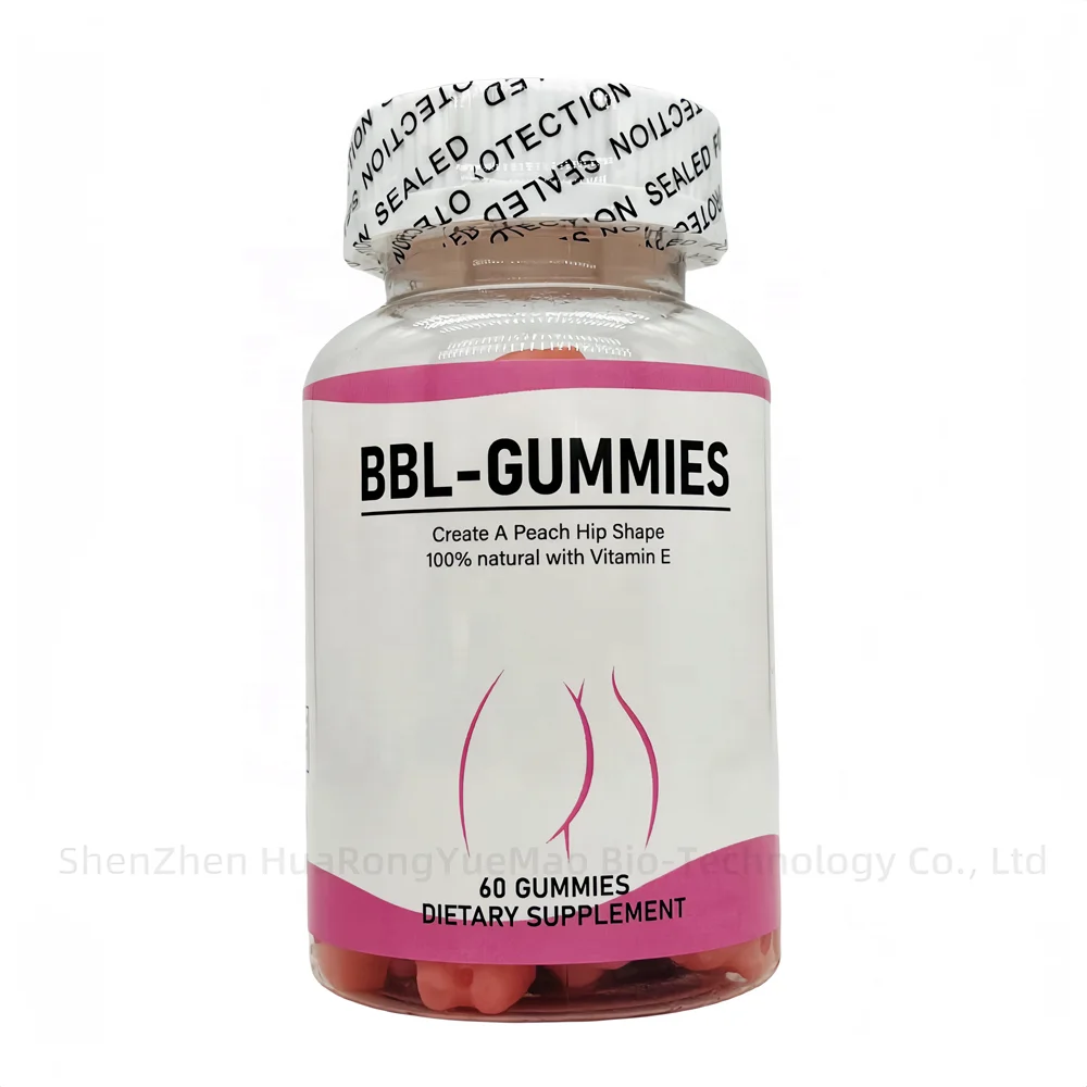 High-Quality OEM Private Label BBL Butt And Hip Enhancement Gummies For Women Designed To Lift Shape And Enlarge