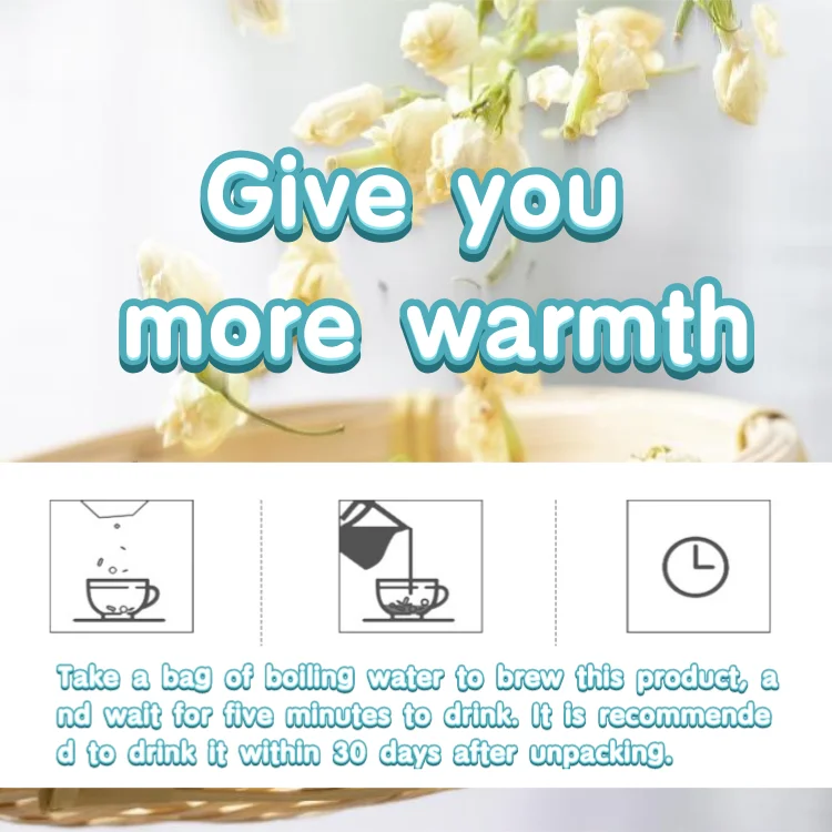 Slimming The fat sea is clear and moist tea Custom Labeling free sample Premium Jasmine Tea