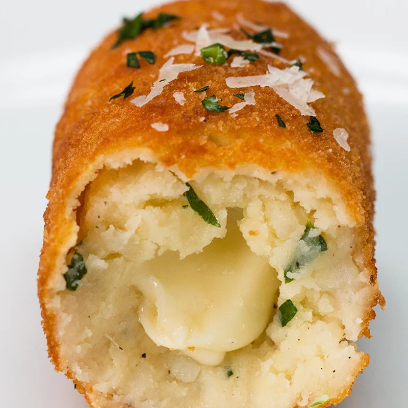 Frozen French Croquettes Make Machine Food Processing Automatic Potato Croquette Making Manufacturer