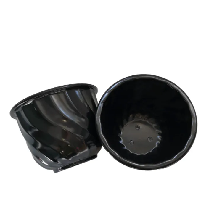 top openig17*13cm Height smooth surface durable new material unbreakable planter box  flowerpot