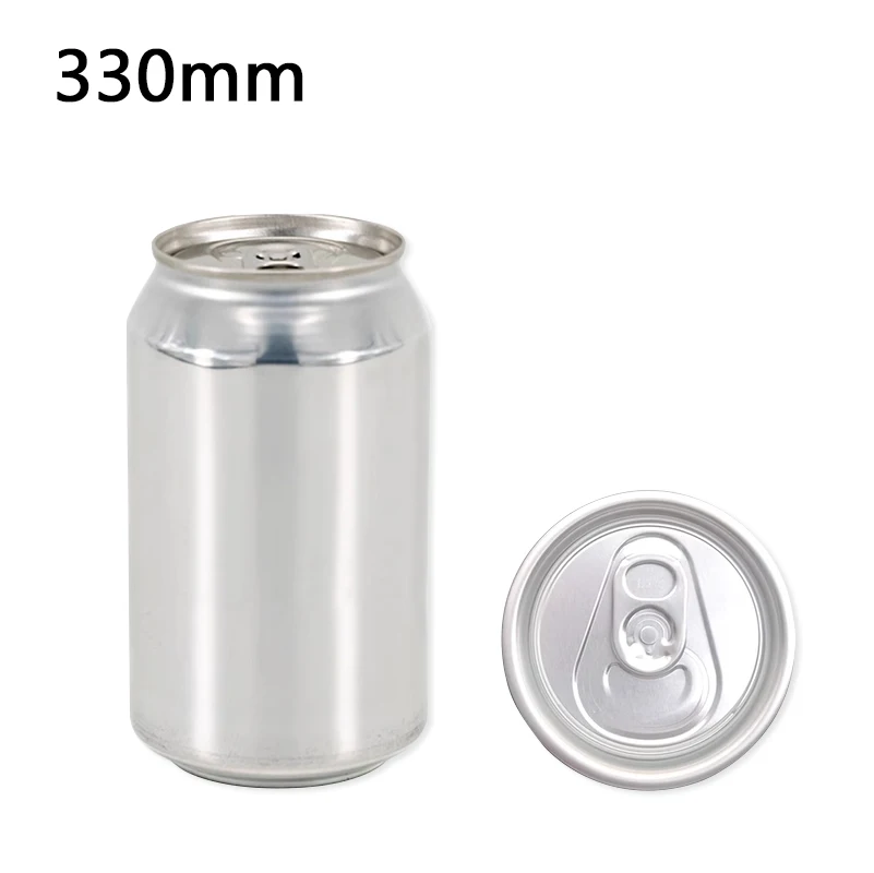 aluminum cans for soft drinks tin can 330ML PET  sealing machine with lid 500ML milk tea can with