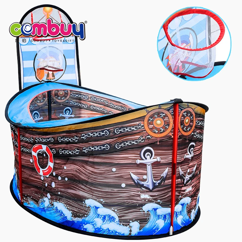 Newest Product Pirate Ship Set Ball Game Children Indoor Tent