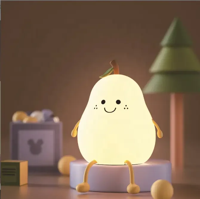 Smart USB LED Motion Sensor Baby Lamp Accompany Sleeping Light Rainbow Unicorn Silicone Light Night